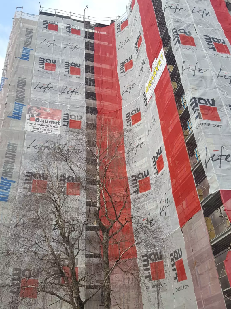 Izvedba novogradenj v Osrednji Sloveniji