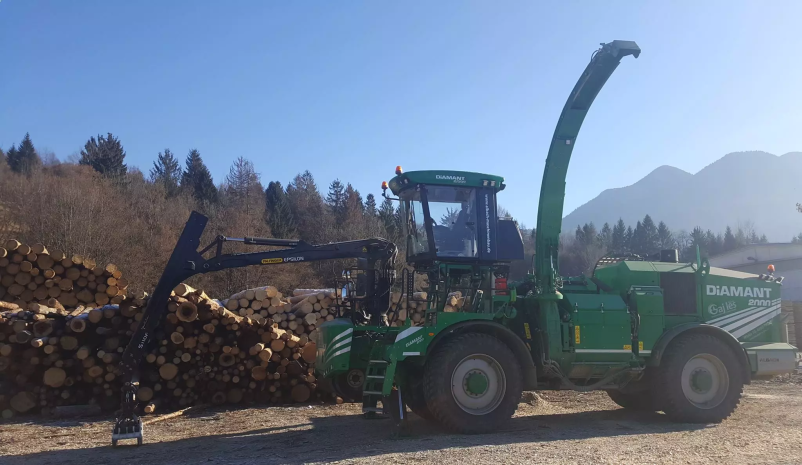 Odkup lesa za biomaso Gorenjska