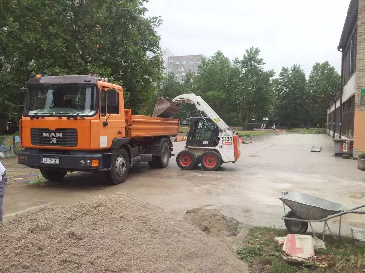 Gradbeni material za odvoz Ljubljana, okolica