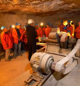 Ogled muzeja rudnika Koroška, Slovenija