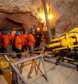 Ogled muzeja rudnika Mežica, Slovenija