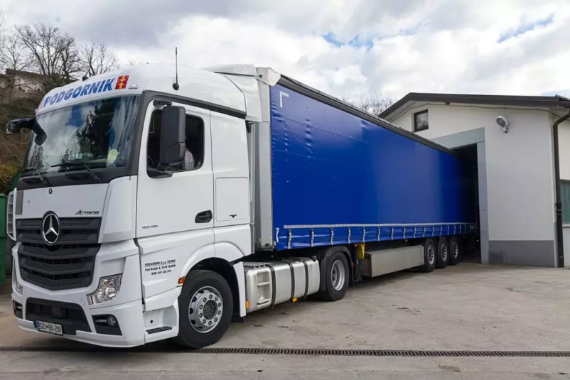 Paletni prevozi s šleperji po Evropi 