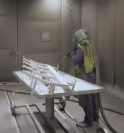 Peskanje inox materiala slovenija