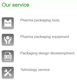 Pharma packaging tools and equipment slovenia