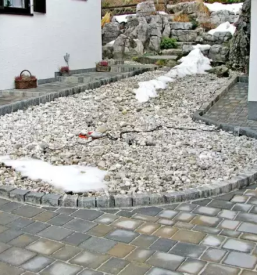 Polaganje tlakovcev Gorenjska, Ljubljana