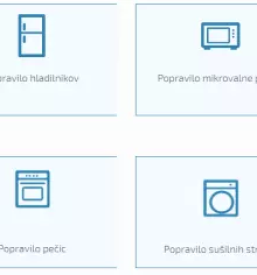 Popravilo gospodinjskih aparatov maribor okolica