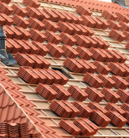 Postavitev strehe rovte