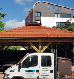 Postavljanje strehe Slovenija