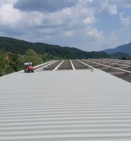 Postavitev strehe Slovenija