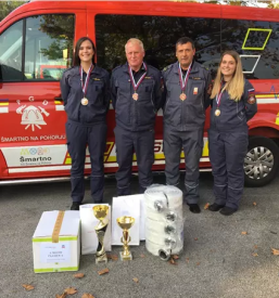 Pozarna intervencija smartno na pohorju