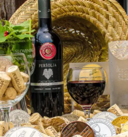 Premium white wine of Slovenia