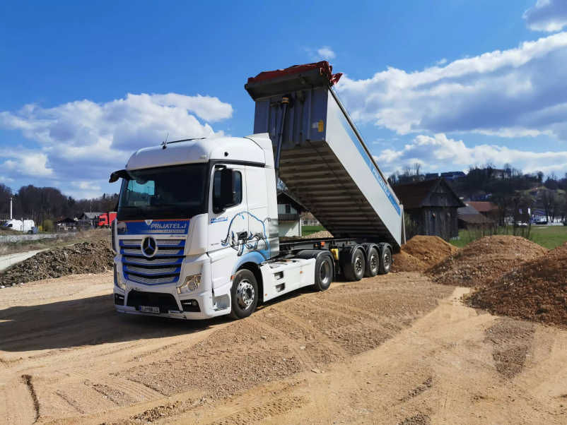 Prevoz razsutega tovora Slovenija in Evropa