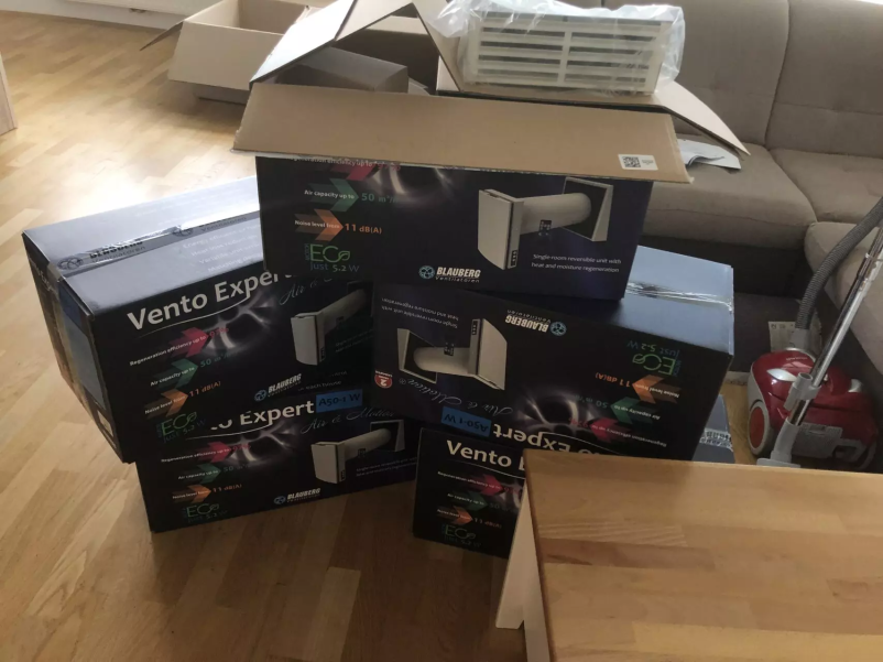 Prezračevanje Blauberg Ljubljana, okolica