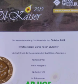 Bučno olje Ljutomer