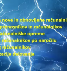 Prodaja rabljene racunalniske opreme ljubljana rudnik