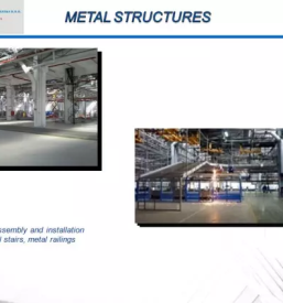 Production of metal constructions slovenia