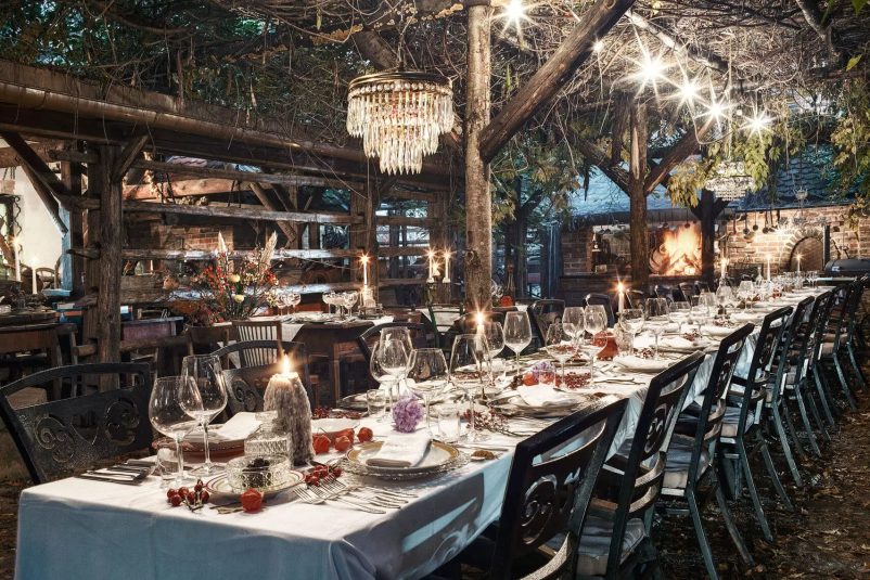 Prostor za zaključene družbe pod Šmarno goro