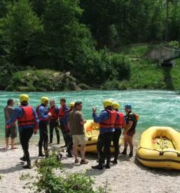Zanimiv rafting po Savi Ljubljana