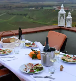 Restavracija v Brdih Tavarneta