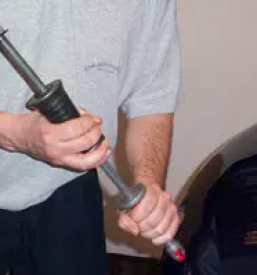 Popravilo udrtin na avtomobilu po toči Gorenjska