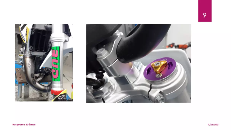 Servis amortizacije za kros motor Ljubljana