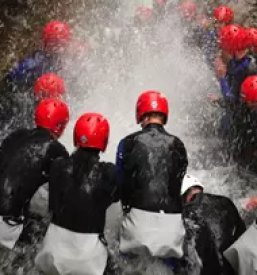 rafting po reki Soči