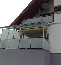 Stekleni nadstreški cenik