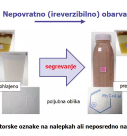 Temperaturno obcutljive oznake