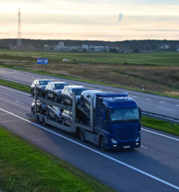 Kvaliteten transport vozil iz Evrope v Slovenijo