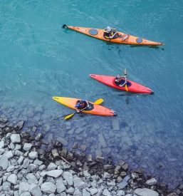 Trener kajaka na divjih vodah osrednja slovenija