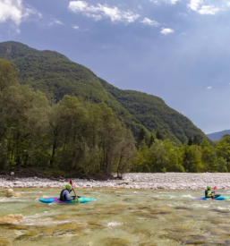 Trener kajaka na divjih vodah osrednja slovenija