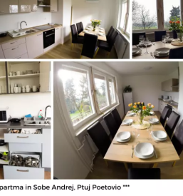 Ugoden apartma sobe Ptuj