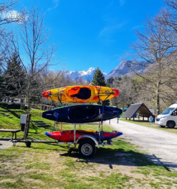 Ugoden camp bovec soca