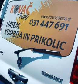 Ugoden najem potniškega kombija Koroška