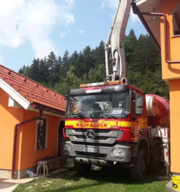 Ugoden prevoz betona maribor