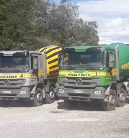 Ugoden prevoz betona maribor