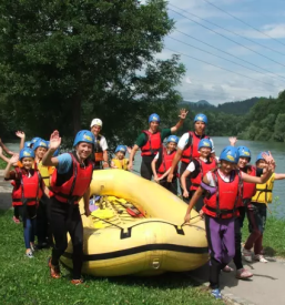 Ugoden rafting po savi ljubljana