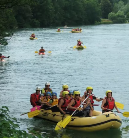 Ugoden rafting po savi ljubljana