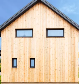 Postavitev lesenih brunaric