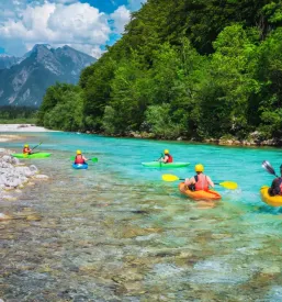 Nočitev v apartmaju za večjo skupino Bovec