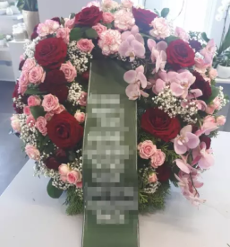 Čudovit žalni venec Ljubljana, okolica