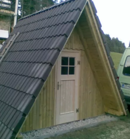 Dobre lesene hiše Štajerska