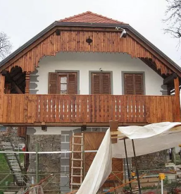 Wooden canopies slovenia