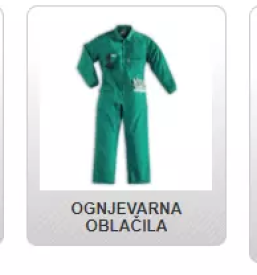 Oprema za varnost v Sloveniji