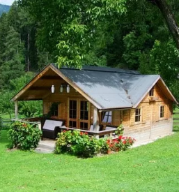Affordable wooden eco houses