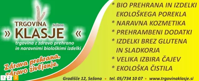 Bio prehrana Sežana