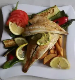 Buon ristorante nel centro di Lubiana