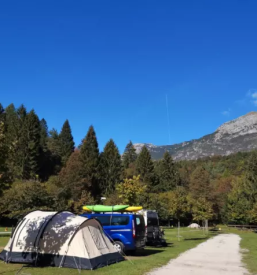 Camp bovec soca