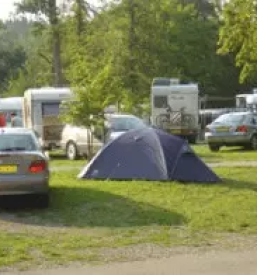 Camp site near Ljubljana