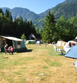 Camping soca slovenia